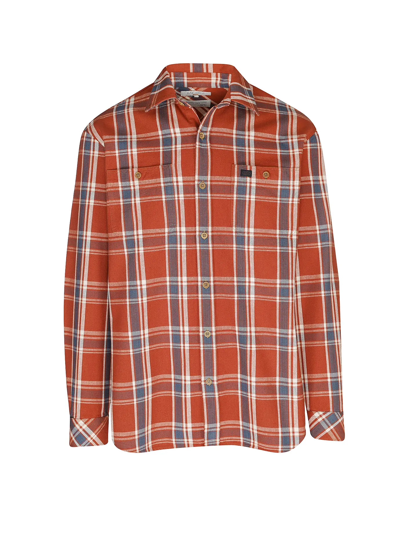 NUDIE JEANS | Overshirt FILIP BASKET PLAID | 